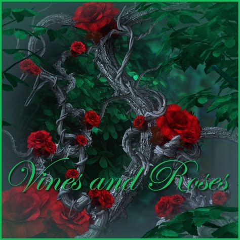 Vine And Roses By Vaikin Deviantart Com On Deviantart Rose Vine