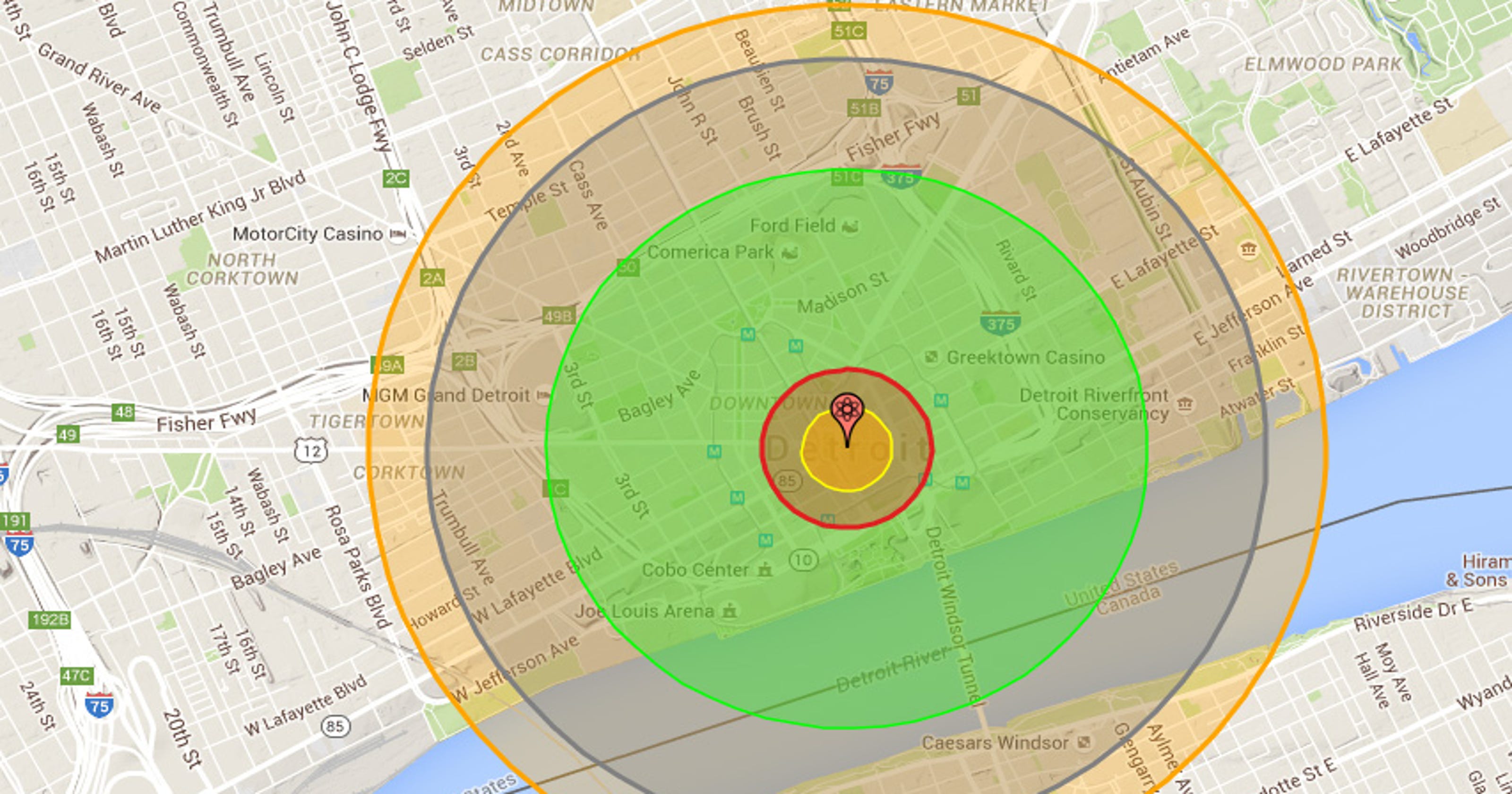 Want To Know The Effect Of A Nuclear Bomb On Your Home Town Science