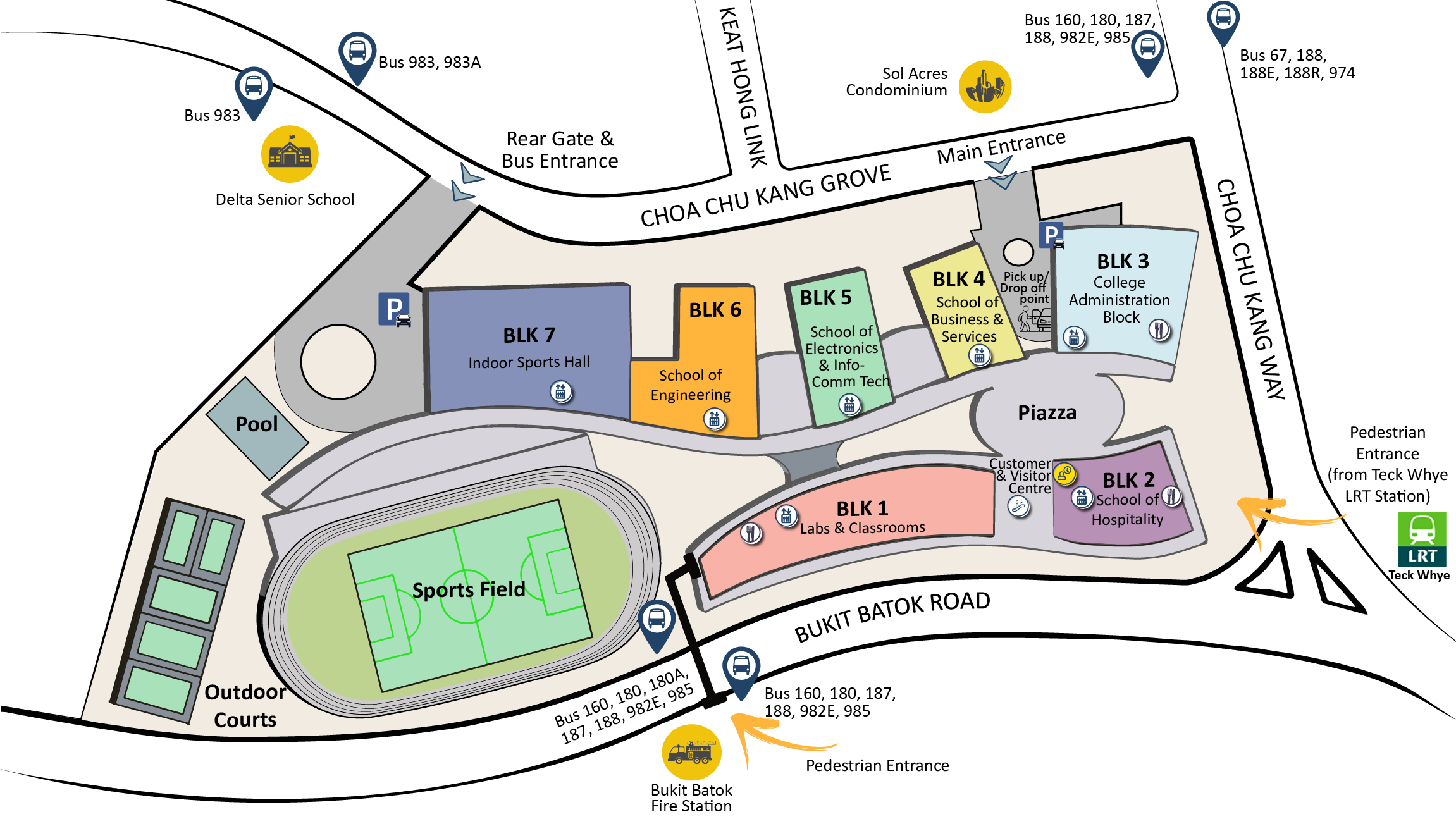 West Point Academy Campus Map