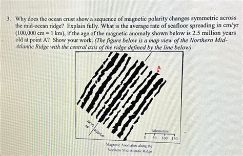 Why Does The Ocean Crust Show A Sequence Of Magnetic Polarity Changes