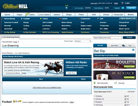 William Hill Review Bonuses Features And More About The Online Bookie