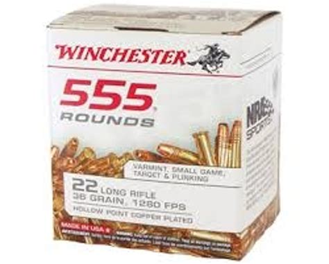 Winchester 22 Long Rifle Ammo