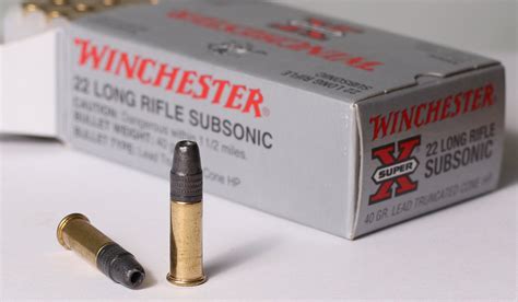 Winchester 22 Long Rifle Subsonic Review The Hunting Gear Guy