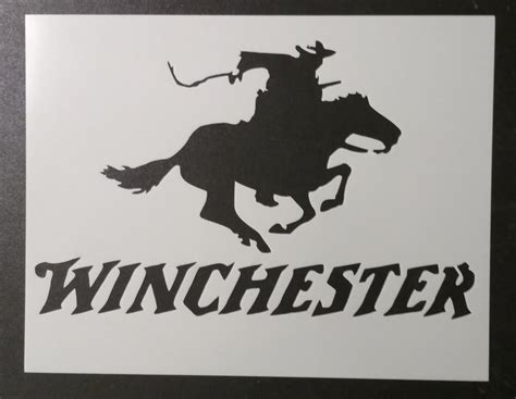 Winchester Rifle Ammo Ammunition Stencil My Custom Stencils