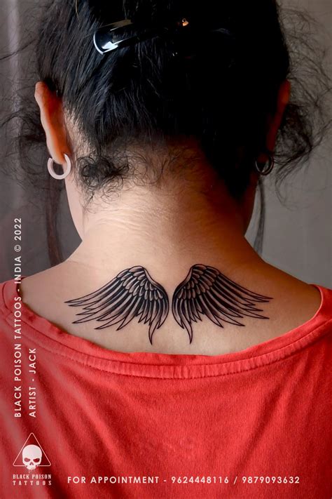 Wings Tattoo On Back Tattoos Designs