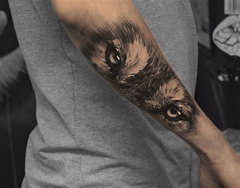 Wolf Eyes By Kenn Skogli At Attitude Tattoo Oslo Norway R Tattoos