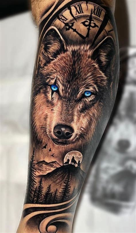 Wolf Tattoo Designs Men Tattoo Designs World