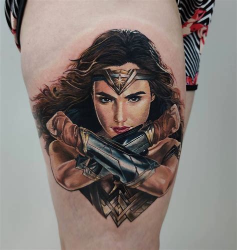 Wonder Woman Tattoo Drawing