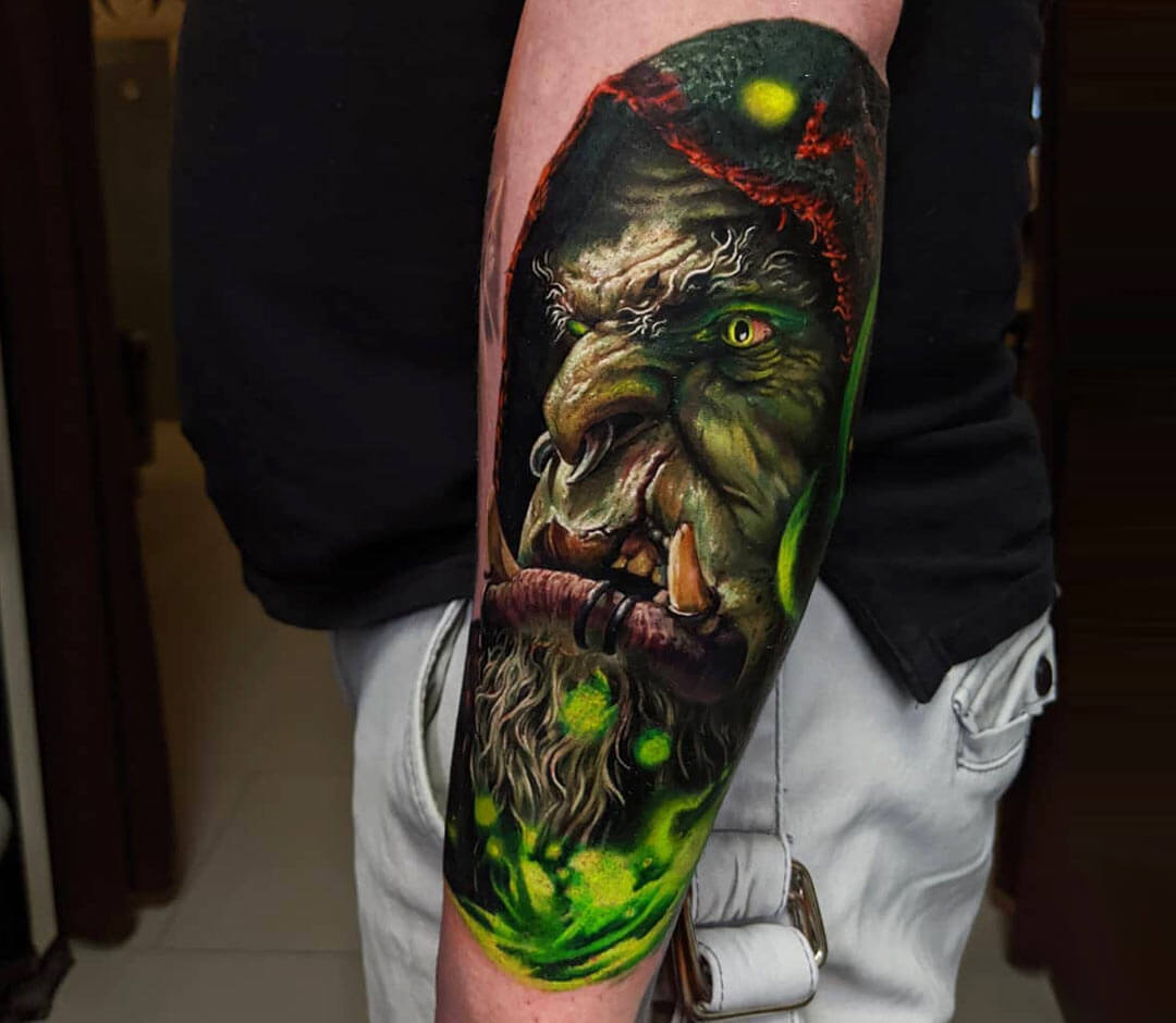 World Of Warcraft Tattoo Artists Yahaira Aldridge