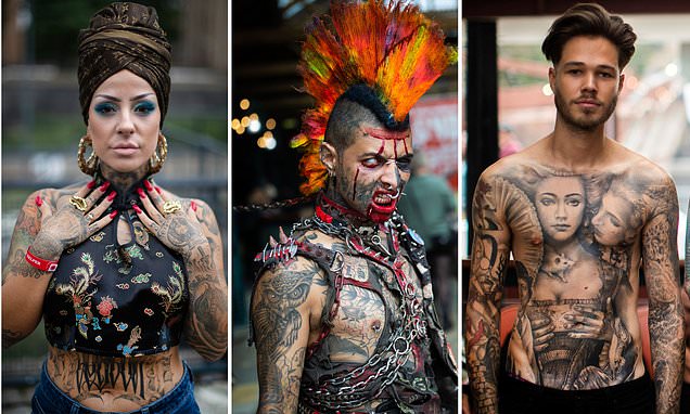 World S Greatest Tattoo Artists Show Off Amazing Body Art Skills At